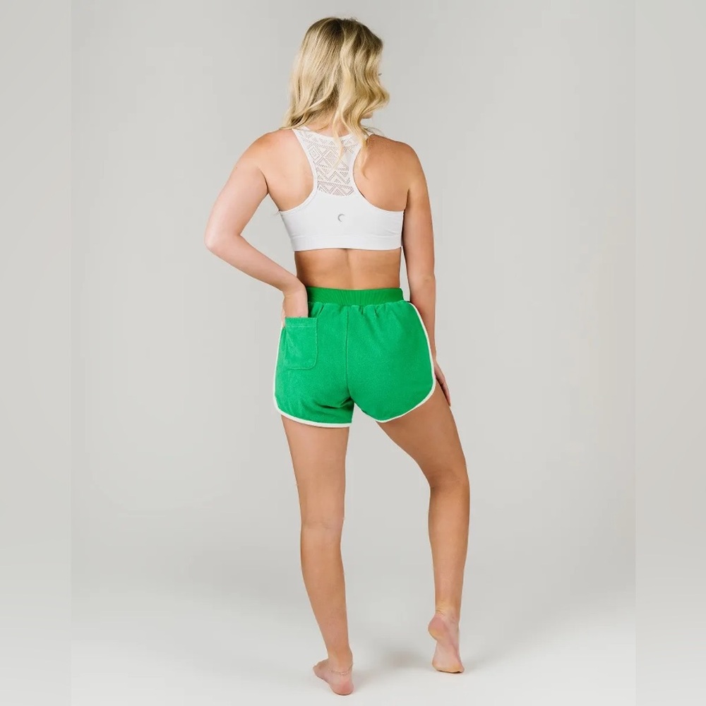 NWT Zyia Green Cabana Shorts - Picture 4 of 10